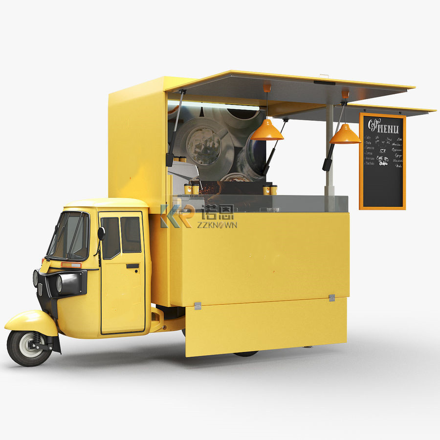 Food Truck With Snacks - Neue Design Straße Elektrische Dreirad Lebensmittel