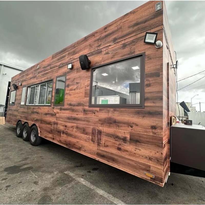 Food Truck With Snacks - Großhandel Mobile Imbisswagen zum Verkauf Versandfertig