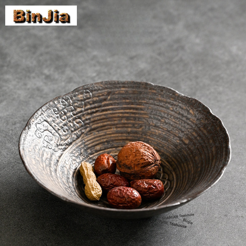 Food Snacks With Iron - BAEJORIA Vergoldete, mit Eisen glasierte, konische