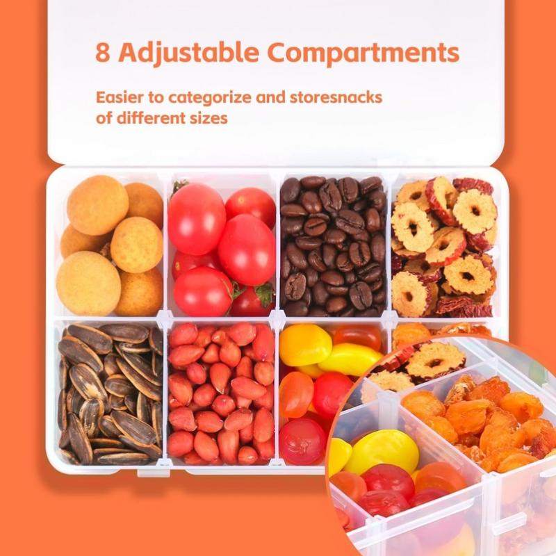 8-Fach Snackbox-Behälter aus K – Food Snacks With Iron Bewertung und Preis
