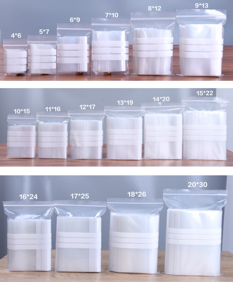 200 Stück Transparente PE-Schr – Snacks Food Labels Bewertung und Preis