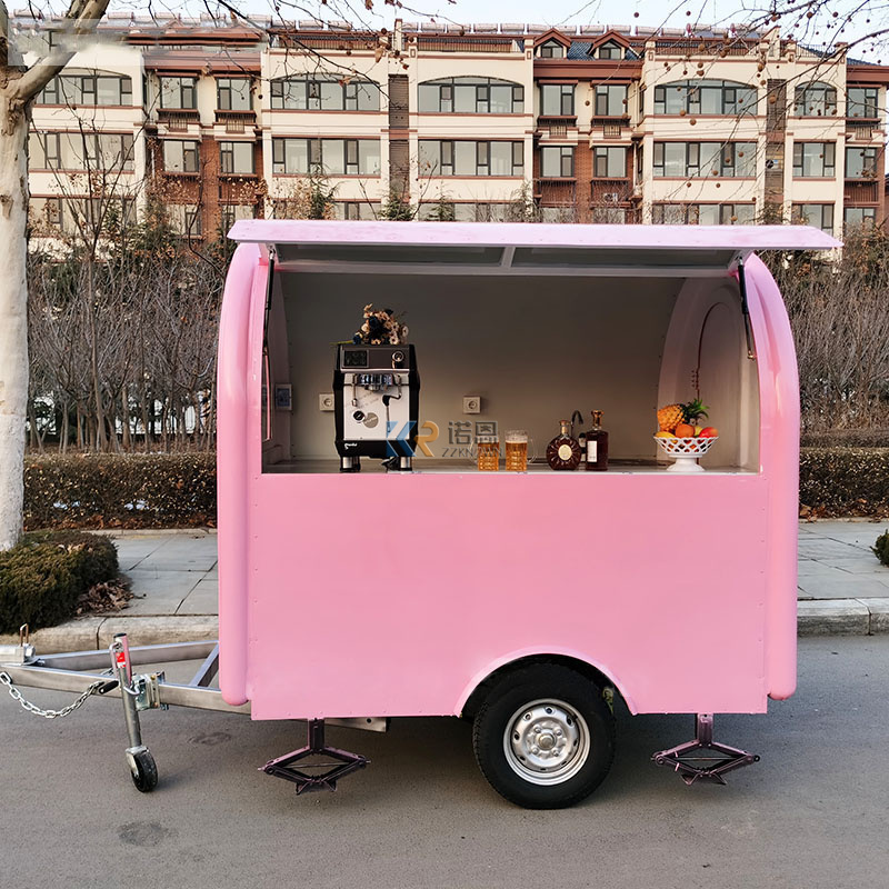 Niedriger Preis Eiswagen Obst  – Food Truck With Snacks Bewertung und Preis