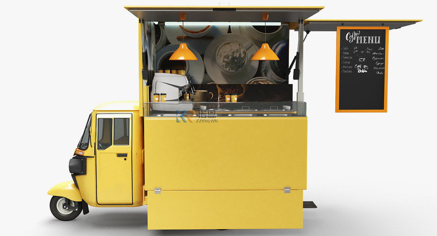 Neue Design Straße Elektrische – Food Truck With Snacks Bewertung und Preis